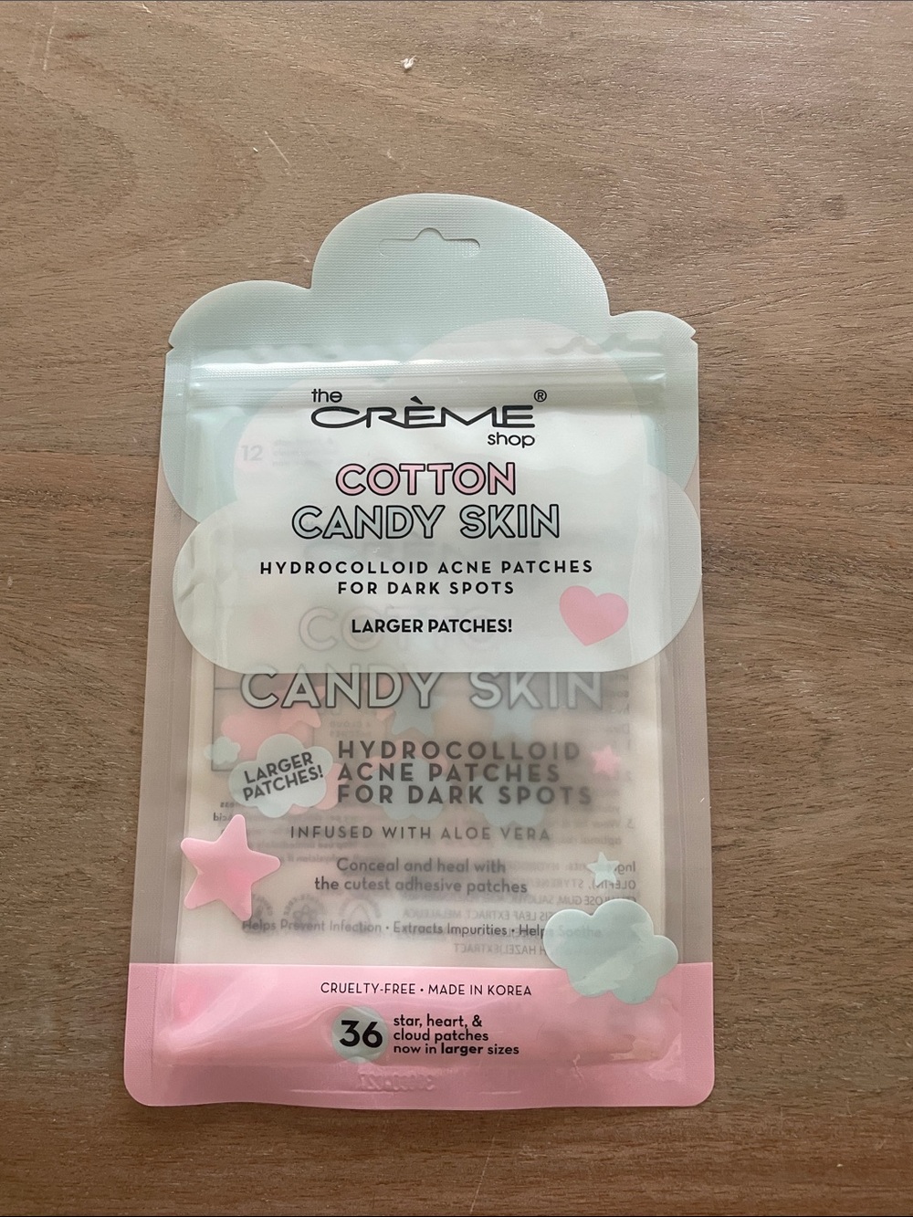 The Crème Shopy Cotton Candy Skin Hydrocolloid Acne Patches